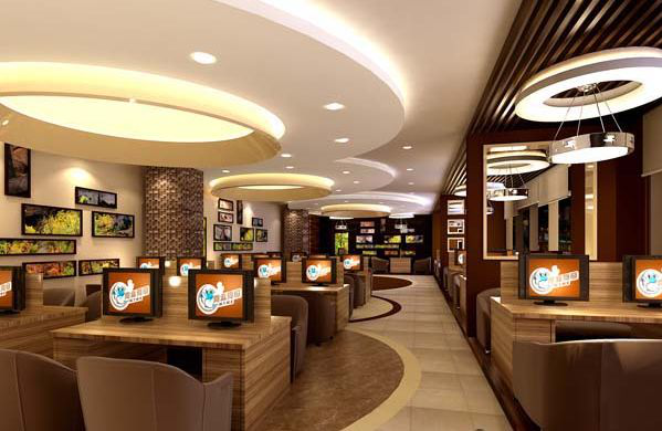 網(wǎng)吧裝修小技巧，教你三招花最少的錢(qián)達(dá)到最好(圖1)