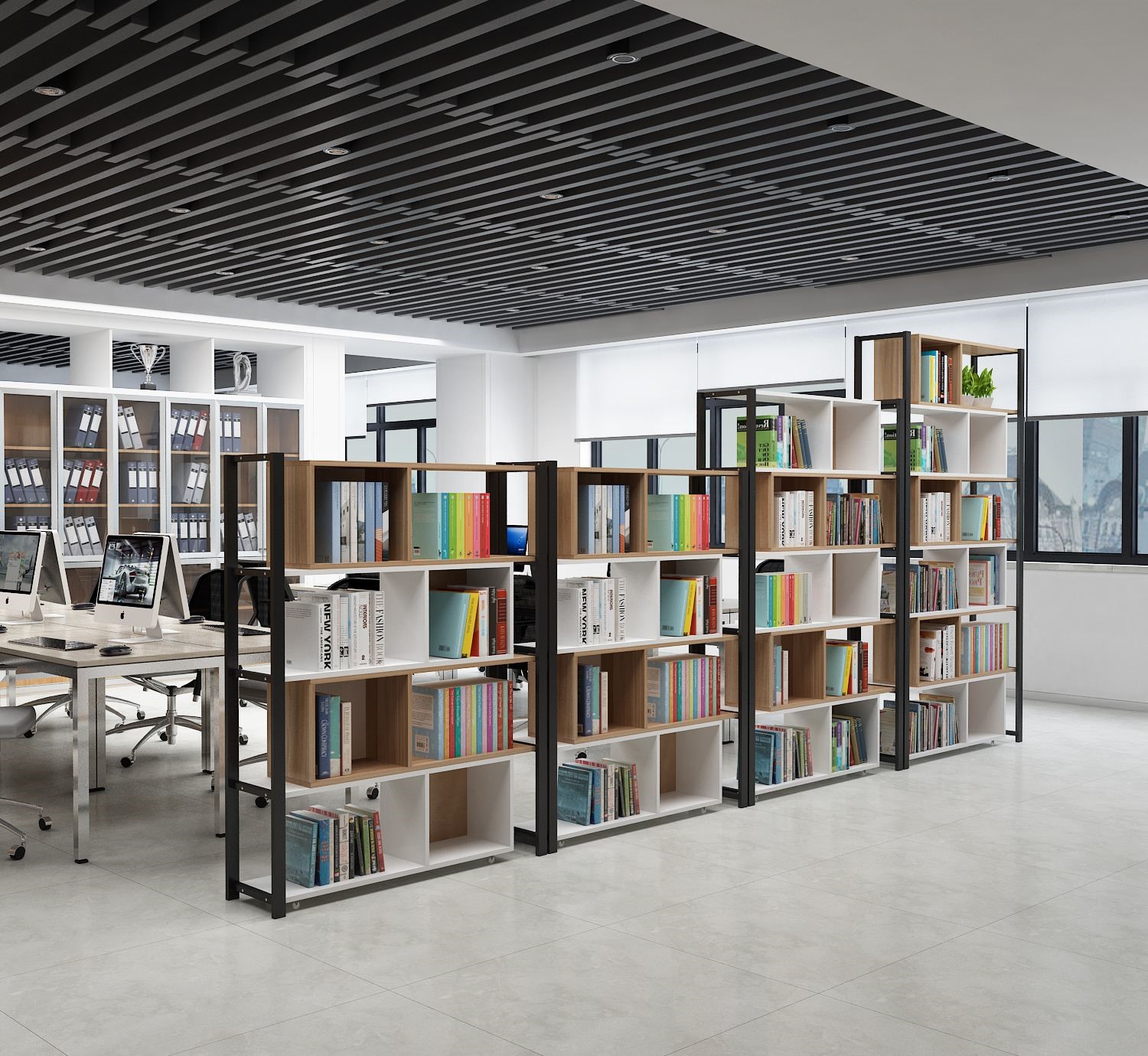 做好隔斷，讓你的辦公室瞬間提升一個檔次！(圖2)