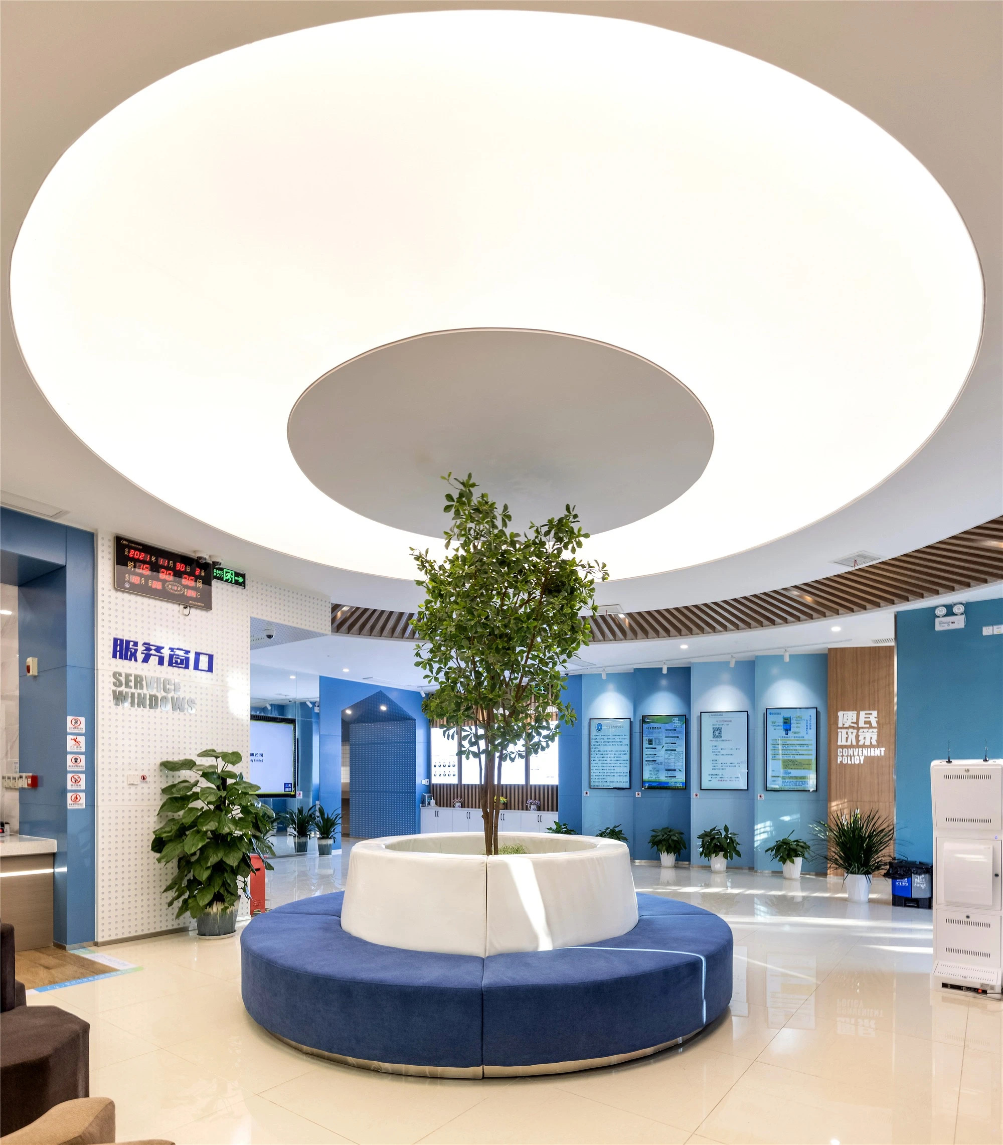 【案例賞析】武漢市車都天然氣營業廳完工實景展示，開放多元，活力共享！(圖9)