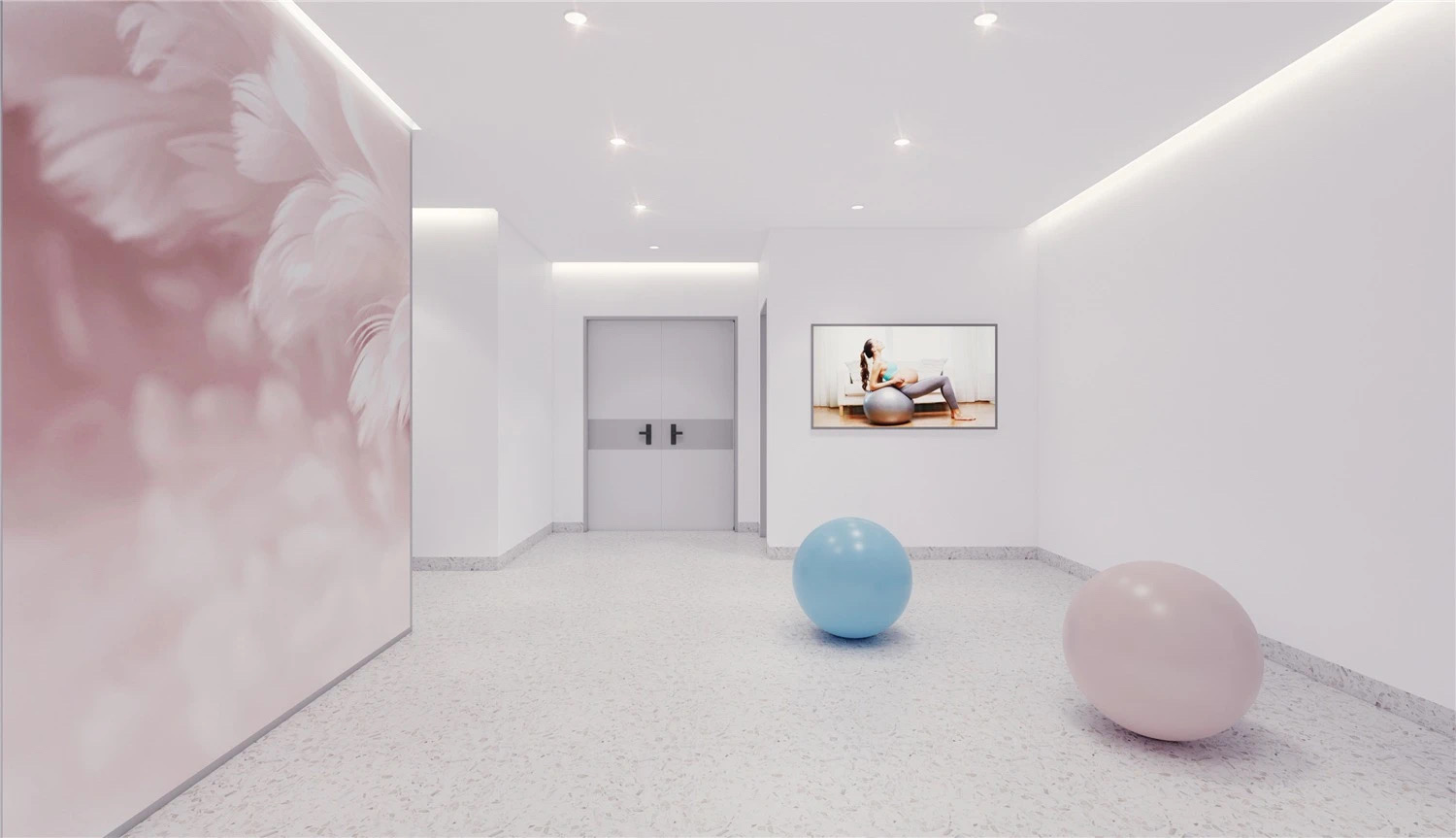 【醫(yī)院案例】婦產(chǎn)醫(yī)院這樣設(shè)計(jì)，簡而不失其華！(圖1)