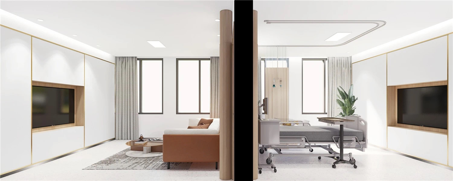 【醫(yī)院案例】婦產(chǎn)醫(yī)院這樣設(shè)計(jì)，簡而不失其華！(圖9)