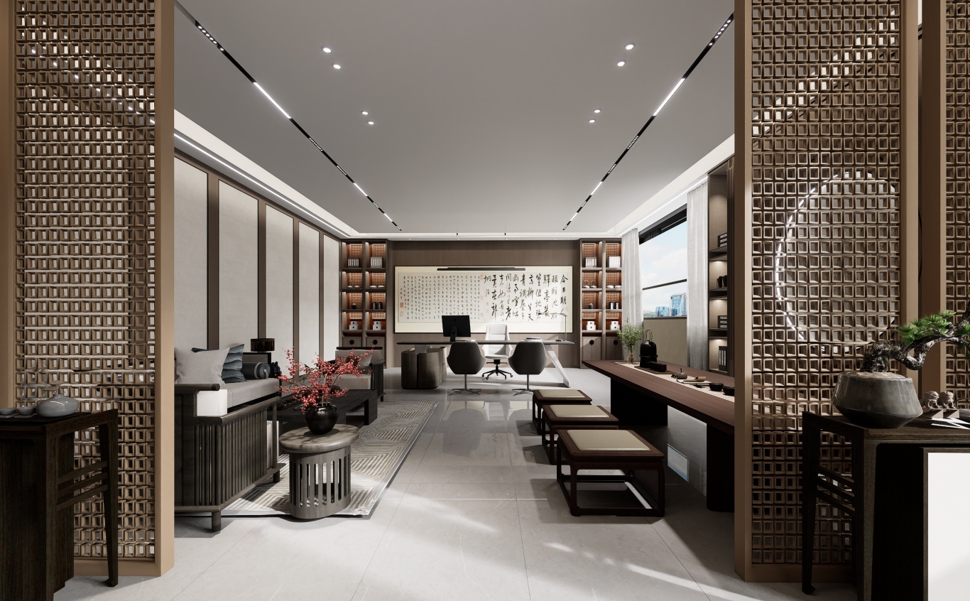 【設(shè)計案例】普照國康醫(yī)藥辦公室項目概念設(shè)計——以空間敘事，筑品牌基因(圖38)